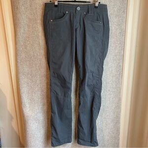 Kuhl Pants Women 4 Regular Gray Vintage Patina Dye Stretch Hiking Outdoors 30x31